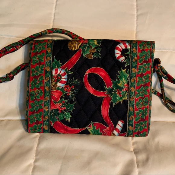 Vintage Vera Bradley Christmas Crossbody - Picture 2 of 4